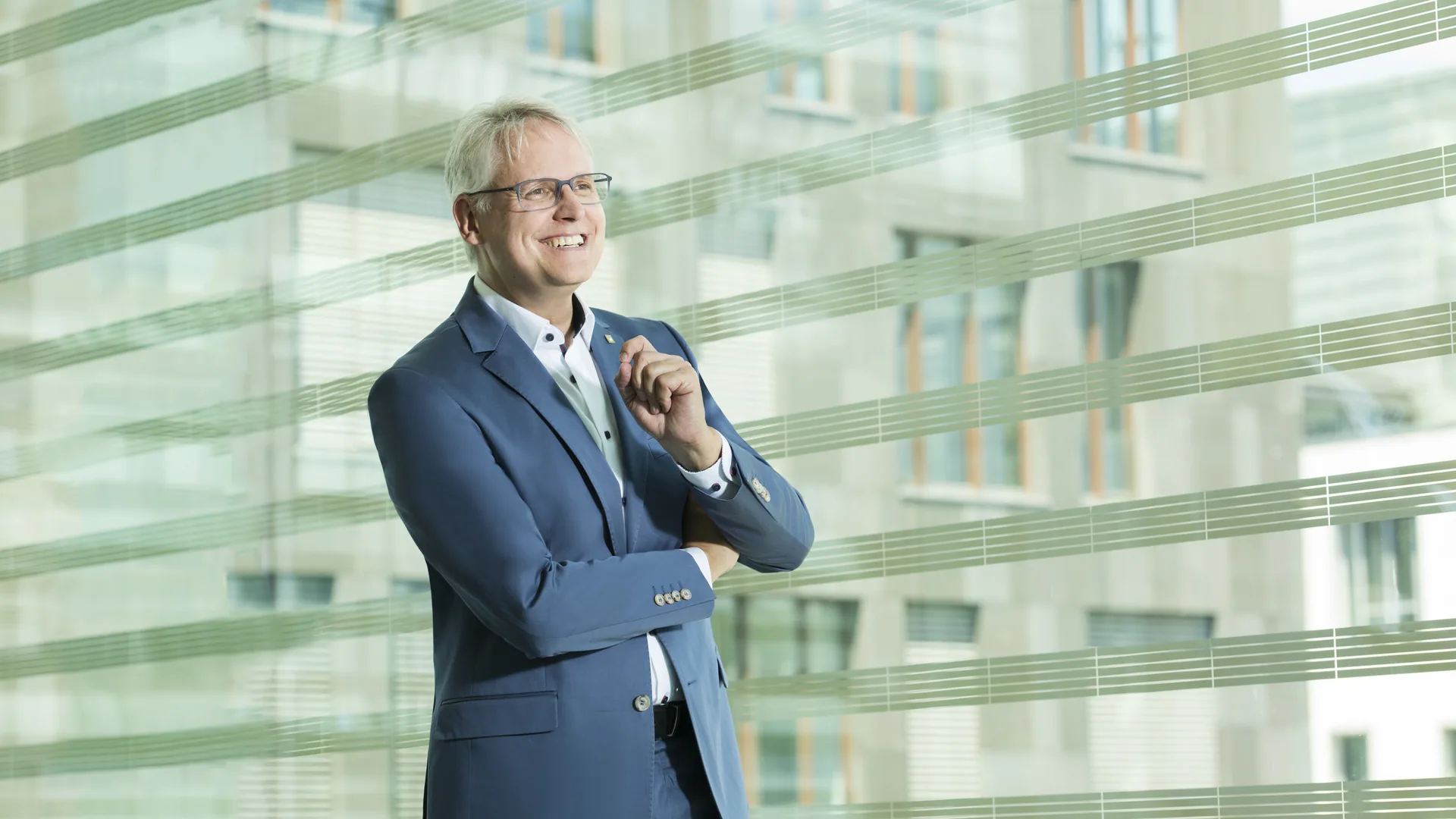 Winfried Schröter auf der Bühne