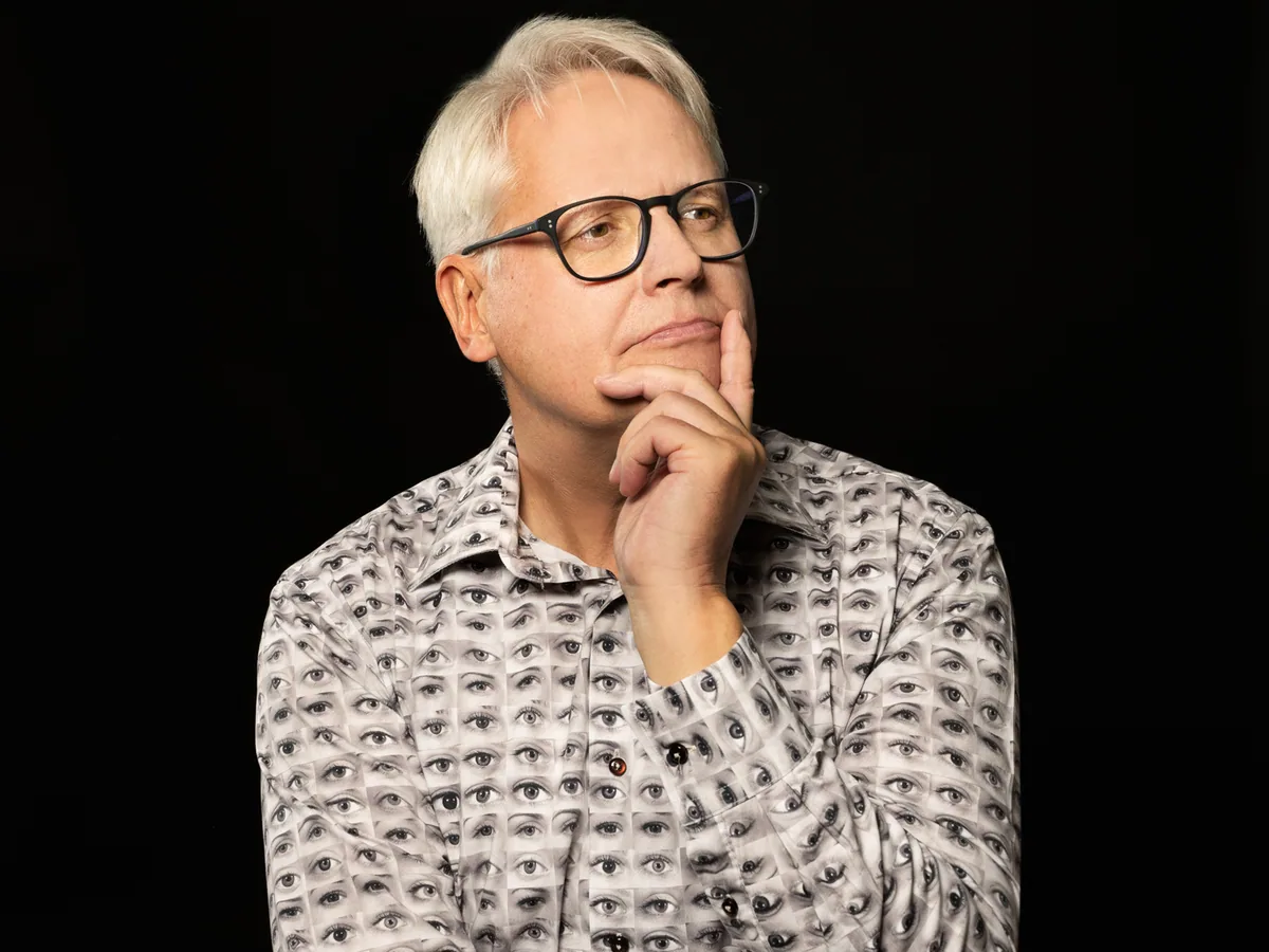 Winfried Schröter nachdenklich